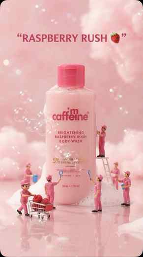 🍓💗 Your shower routine just got a berry-sweet upgrade! 🫧✨