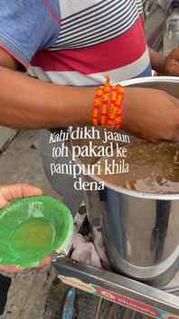 Bhaiyaaaa pain puri khila doo!!😝😂
.
.
#fyp #viral #explore