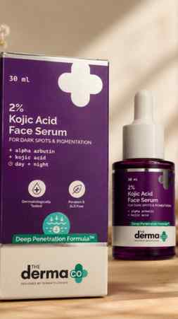 2% Kojic Acid Face Serum For Dark Spots &Pigmentation 😊
@th