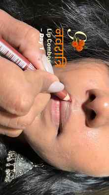 9 Navratri days = 9 lip combos 💋✨

Day 1 - Orange 

Startin