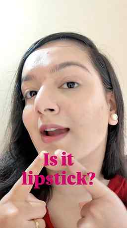 Wait… why does this @mamaearth.in lip balm make my lips look