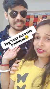 Meet My Biggest Problem! 😂 | Husband vs Wife #funnyreels #c