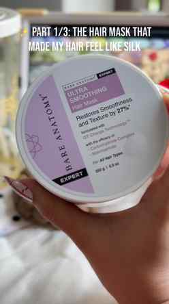 Part 1 of my haircare testing series 💜
This smoothing hair 