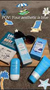 Blue aesthetic π....#ugccreator #ugc #dotandkeyskincare #sk