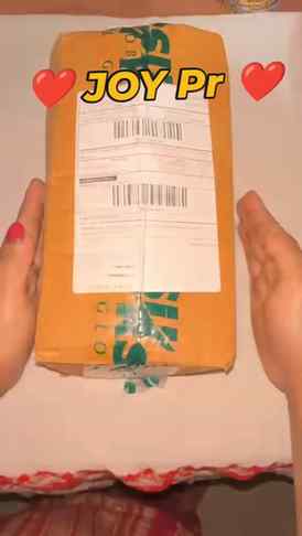 Joy pr unboxing 🫶
So excited to unbox this pr pakage 😊
#