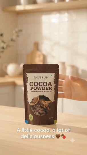 Outsup Cocoa Powder 🤎 collaboration with@BRAND ALLIES
Choco