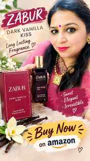 Fall in love with the sweet and elegant fragrance of ZABUR D
