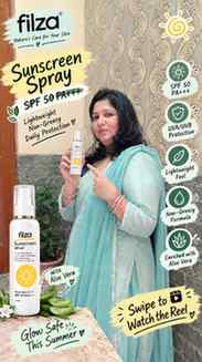 ☀️ Sun protection made easy with Filza Sunscreen Spray! ✨
SP