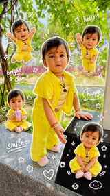 Promote
 Around the image, add several mini chibi (3D cute s