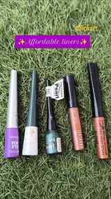 "Serving precision, pigment, and pure drama.
This liner does