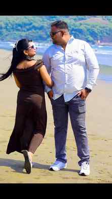 #coplegoals❤️#goabeach#romanticsongs#hubbywifey❤️
