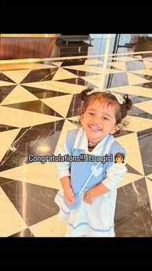 Had to follow this trend !!!

Congratulations 👏 its a daugh