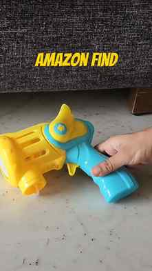 Comment for link !!

The bubble gun which no kid can resisit