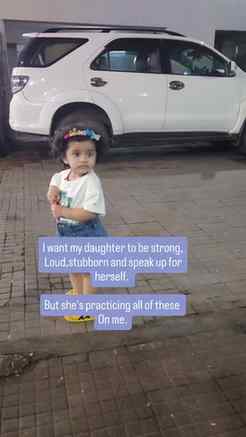 Practicing it daily !!!

#toddlermom#trendingsong#motherhood