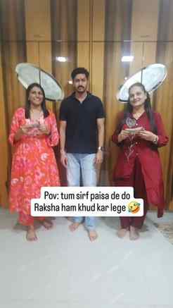 Jus for fun 😁 

Rakshabandhan special ❤️ 

#rakshabandhan❤️