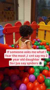 Dont angry her 😤 if she goes mad I turn double mad and I do