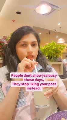 Social media way of showing jealousy.
Be the one who suppo