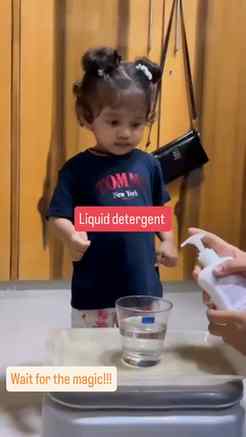 Science or magic???
Little explorer wants this magic to be
