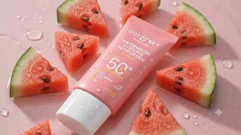 Sun protection, but make it refreshing. 🍉✨ SPF 50+ goodness