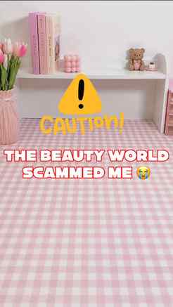 Got scammed by @thebeautyworld123_ 
I’ve ordered mystery sco