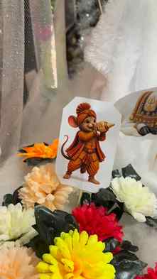 Our Kailash Theme Ganpati Aagman Decoration