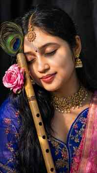 Comment 'Radhe Radhe' for the prompt
