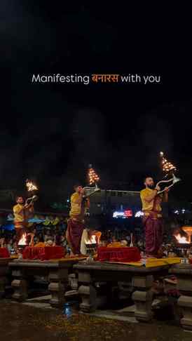 Manifesting banaras soon🧿❤️