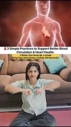 🫀3 simple practices to support heart health and healthy blo