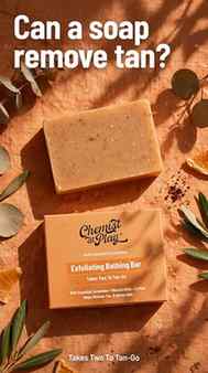 Can a soap actually remove tan? 👀
I tried Chemist at Play -