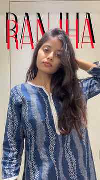 Ranjha hi sahi…….🖤(ranjha, blue kurta, desi aesthetic, desi