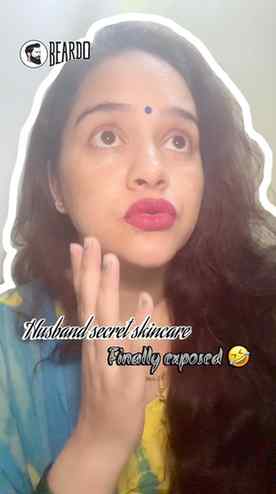 Husband ka skincare Secret revealed — Beardo De-Tan Face Was