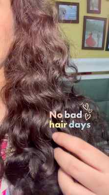 Monday to Saturday: taking my hair vitamins ✨
Sunday: lettin