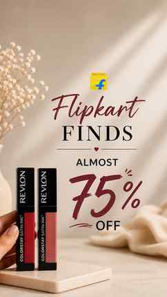 Almost 75% OFF on Flipkart! 🤯💄
Tried these 2 lipsticks fro