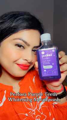 Purple for brighter-looking teeth 💜✨
Perfora Purple Teeth W