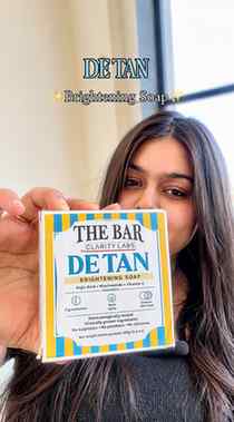 Tried @discoverclaritylabs The Bar Detan Brightening Soap✨ l