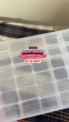 @meeshoapp
📣Sep 19-20 meesho maha Indian saving sale is st