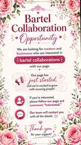 #promotion
#bartel
#collaborations