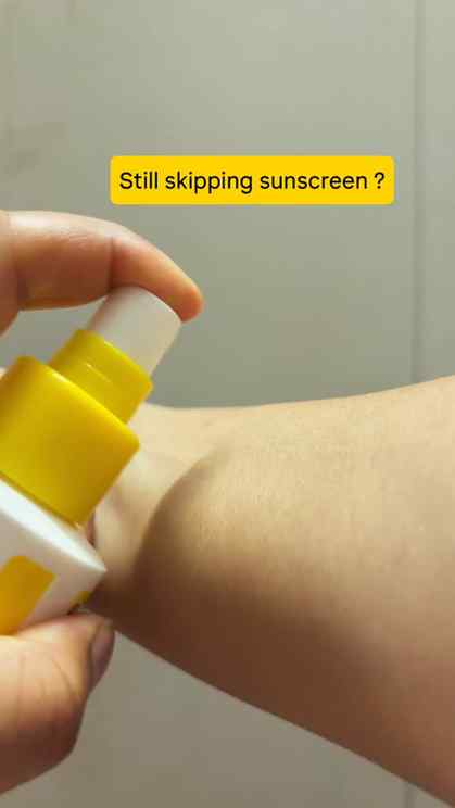 Sun protection is self-care. 🌞 SPF every day, rain or shine