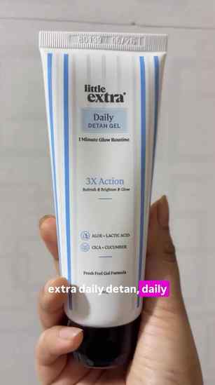 One of my current skincare favorites! 💛
The Little Extra Da