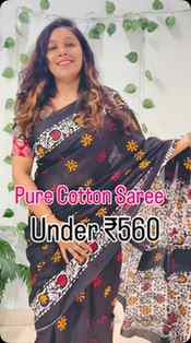 Pure Cotton Printed Saree @meeshoapp
#meeshofinds #cottonsa