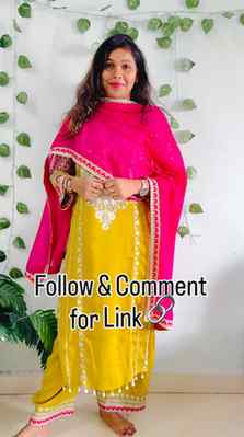 Women Ethnic Motifs Embroidered Reguler Thread Work Kurta wi