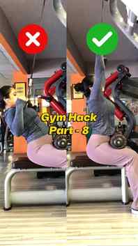 Gym Hack : Part 8
Follow @preranafitnova for more
Know the d
