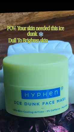 Your skin deserves a refreshing reset! 🧊✨
The Hyphen Ice D