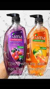This Peach & Avocado shower gel is basically doing double du