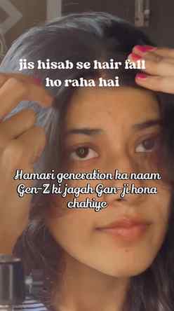 Gen-z nhi gan-ji generation
hair fall problem hair loss