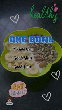 skinny girl era is over
1bowl=weight gain,healthy skin,heal