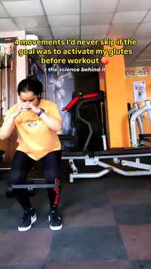 Stop training with "sleepy glutes"! 🍑👇
If you struggle to