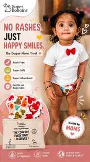 As a mom, baby ka comfort mere liye sabse important hai. 
🤍
