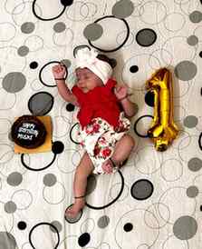 One month ago my heart started living outside my body 😍❤️🧿