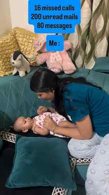 The new me, spending each sec with my new born. ❤️😍🧿🧿😘